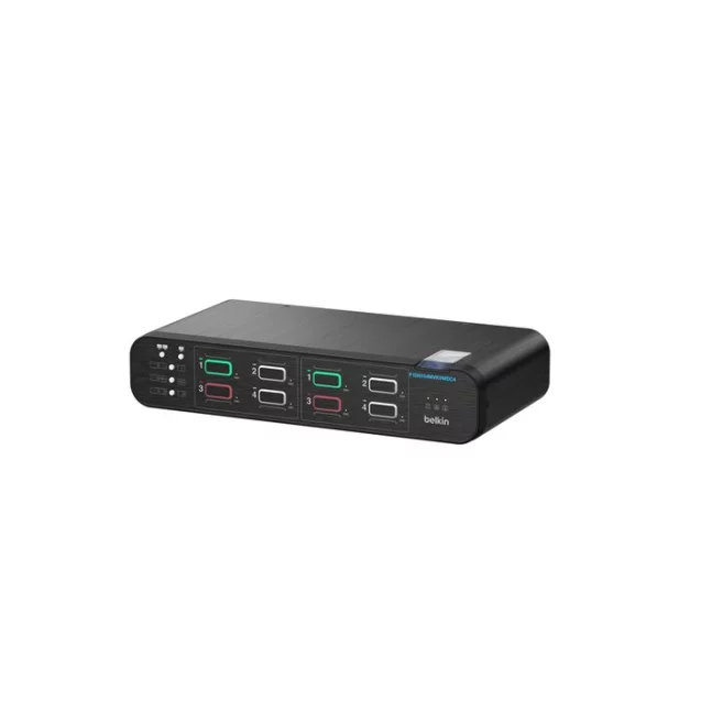 Belkin 4:2 DisplayPort MultiClave Secure KVM Switch with CAC