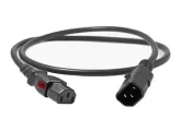 Enlogic Locking Power Cord Kits Black C19-C20 Sockets 1.2m