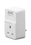 APC SurgeArrest White 1 AC Outlets 230V