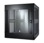 APC NetShelter 13U 584mm Wide 631mm Deep Wallmount Rack Cabinet Glass Door Double Hinged Server