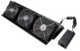 APC NetShelter CX Fan booster Kit Includes Replacement Power Supply and Fan Tray Black