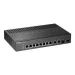 Zyxel GS2220-10 Wall or Rackmount Managed Switches with 8 10/100/1000 and 2 combo Gigabit SFP Ports