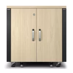 APC NetShelter 12U 750mm Wide 1130mm Deep Mini Soundproof Server Rack Enclosure Maple