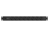 Vertiv Geist Rack PDU Basic 1U 10A 230V C14 Plug 8 Schuko Outlets