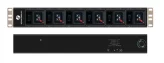 Schleifenbauer Basic 1U Horizontal rPDU Three Phase 32A Input with 6 IEC Lock Combi CX C13/C15 Outlets