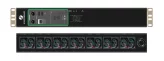 Schleifenbauer Intelligent Double Horizontal Monitored rPDU Single Phase 16A Metered Input with 7 IEC Lock C13 and 7 IEC Lock Combi CX C13/C15 Outlets