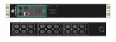 Schleifenbauer Intelligent Double Horizontal Managed rPDU Three Phase 16A Metered Input with 18 C13 Metered and Switched Outlets