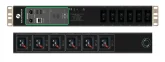 Schleifenbauer Intelligent Double Horizontal Managed rPDU Three Phase 32A Metered Input with 6 IEC Lock Combi CX C13/C15 Outlets