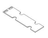 Schleifenbauer Toolless Mount Bracket Straight for 2 PDUs (2 Brackets per 2 PDUs)