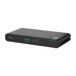 Belkin IsoClave Red/Black Secure KVM Switch 2-Port Single Head